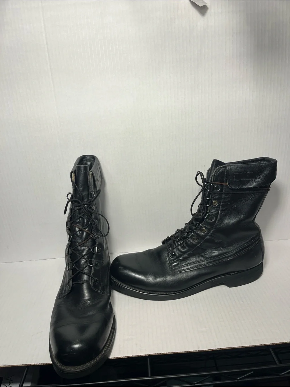 Vintage Addison Shoe Company Miitary Combat Boots, Biltrite Sz 10 D
